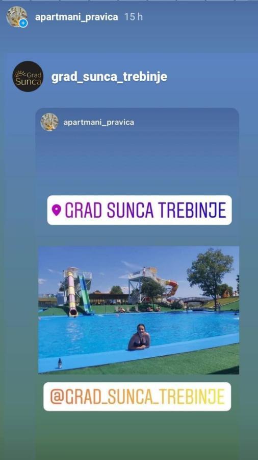 Apartments Pravica Τρέμπινιε Εξωτερικό φωτογραφία
